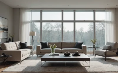 Vitrage dépoli : comment cela ajoute de l’intimité et du style à votre maison